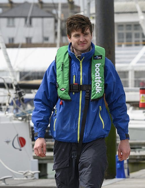 Zodiac Group life jacket detail